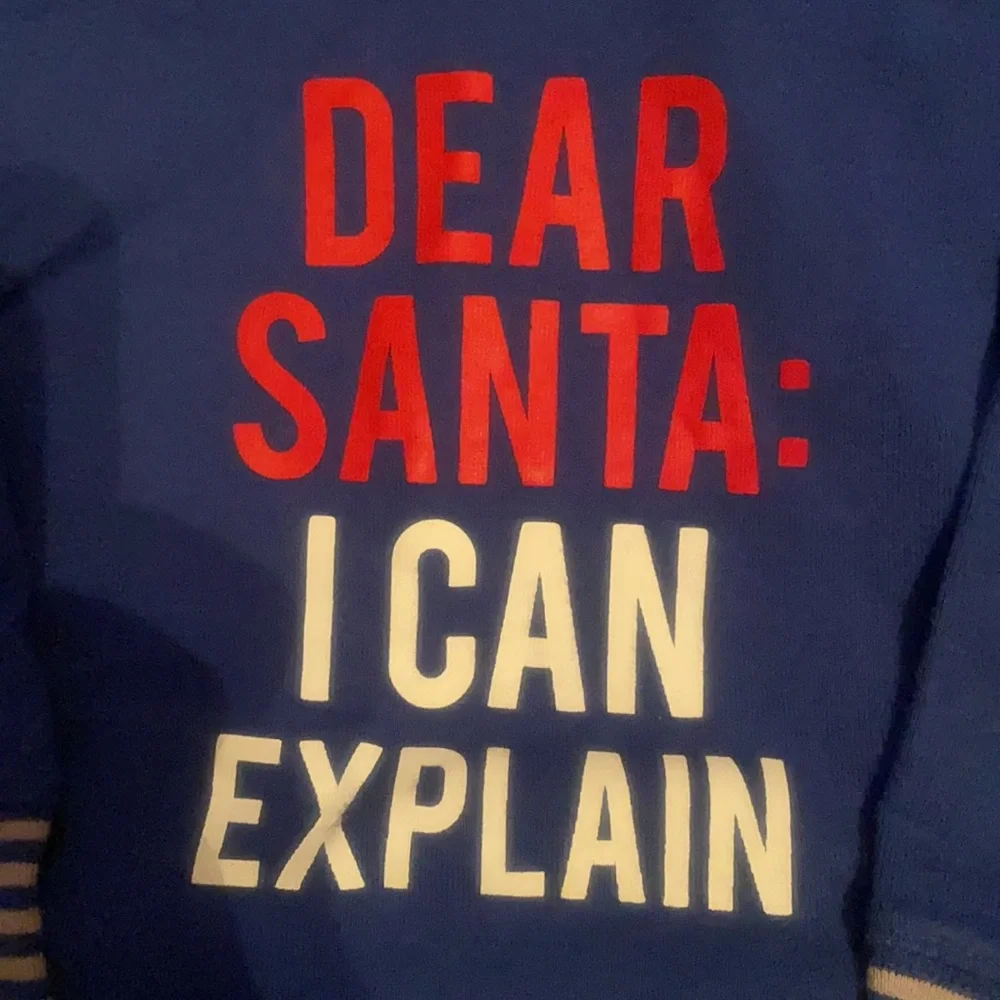 Old Navy 6-12 months Christmas pjs and onesie